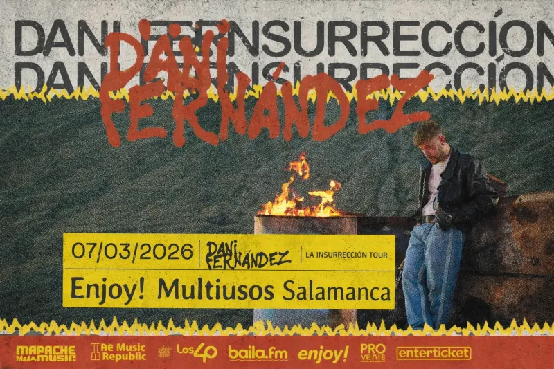 Dani Fernández logra dos sold out en Salamanca y convierte el Multiusos Sánchez Paraíso